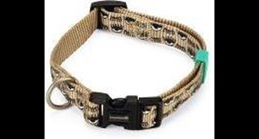 Beeztees nylon halsband Eyes 26-40cm