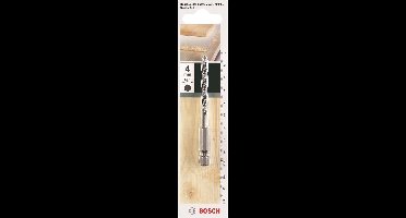 Bosch 2609255148 HSS Houtspiraalboor - 1/4" zeskantopname - 4 x 43 x 87mm