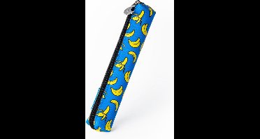 Mustard - Desktop Etui voor 1 Pen Banana - Kunststof - Blauw