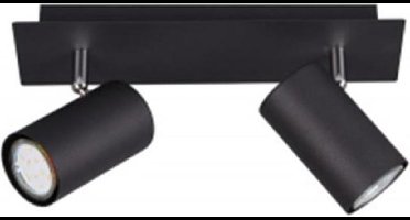 TRIO MARLEY - Spot - Zwart mat - excl. 2x GU10 3W