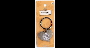 Hondenpoot sleutelhanger