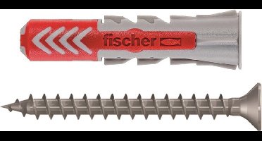 FIS univ plug Duopower, kunstst, le 30mm, boorgatdiameter 6mm (Prijs per 50 stuks)