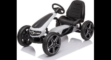 Mercedes-Benz skelter / Trapauto / Go-Kart WIT