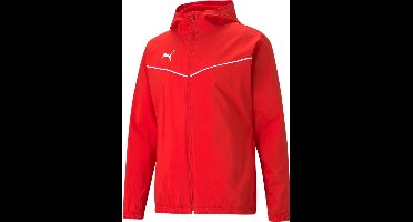 Puma Puma Teamrise Regenjas Sportjas - Maat XL  - Mannen - rood