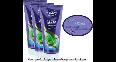 Andrélon haarmasker kokos boost 180 ml -  3 stuks