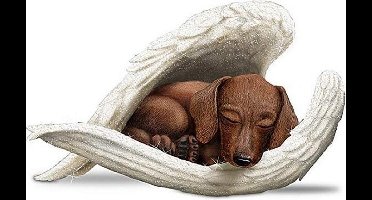 Diamond Painting "JobaStores®" Puppy in vleugels 03 30x40cm