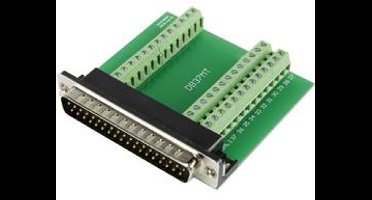 TRU COMPONENTS DSUB37M-39TB-3 1229330 D-sub stekker 90 ° Aantal polen: 37 Schroeven 1 stuk(s)