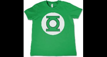 DC Comics Green Lantern Kinder Tshirt -M- Logo Groen