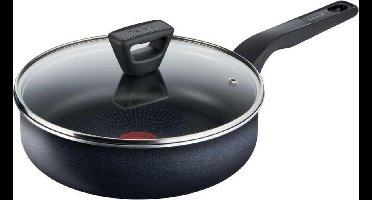 Tefal XL Force - Hapjespan - Ø 24 cm - Inclusief Deksel - Niet Geschikt voor Inductie