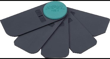 wolfcraft - Kitspatel - Kitstrijker Set - 5 delig - 4332000