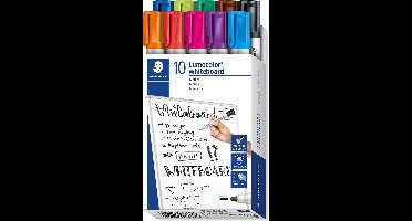 STAEDTLER Lumocolor whiteboard marker - doosje 10 st