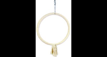 Homestyle Vogelspeelgoed Touwring - Vogelspeelgoed - 40x40 cm