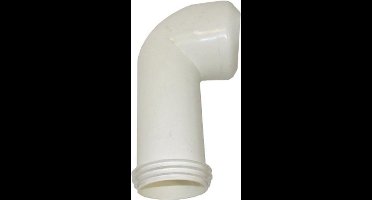De Beer Closetafvoermanchet Bocht 90Gr. 100 Mm. Wit