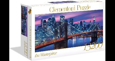 Clementoni - Puzzel - 13200 Stukjes - New York - Puzzel Voor Volwassenen