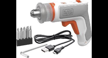 BLACK+DECKER 3.6V Montageschroevendraaier - BCRTA01-XJ