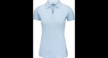 Dames Polo Licht Blauw maat M