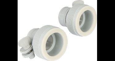 2x Intex Slang Adapter B 38-32 mm - verloop stuk (zand)filterpomp- gemakkelijk te monteren op 32mm