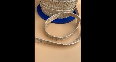 Schermband koord touw creme 5 meter