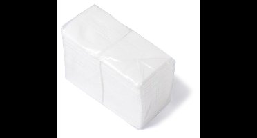 Servetten | Wit |  24 x 24 cm | 500 stuks