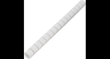 TRU COMPONENTS 1593192 TC-MX-KLT25WE203 Spiraalslang 25 mm (max) Wit 5 m