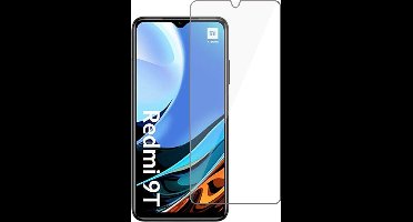 Screenprotector geschikt voor Xiaomi RedMi 9T - Glas Screen Protector