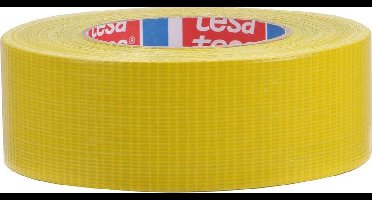 tesa 04662-00199-00 Textieltape tesa Professional Geel (l x b) 50 m x 48 mm 1 stuk(s)