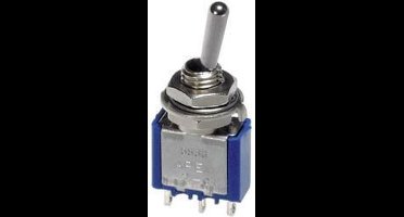 APEM 5569A 5569A Tuimelschakelaar 250 V/AC 3 A 4x aan/uit/aan Continu/0/continu 1 stuk(s)