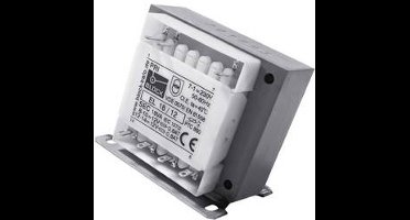BLOCK EL 28/12 Stuurtransformator, Scheidingstransformator, Veiligheidstransformator 1 x 230 V/AC 2 x 12 V/AC 28 VA 1.1