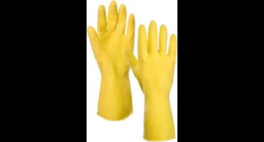 Ibex Huishoudhandschoenen – Large – 5 Paar – 100% Latex – Duurzaam & Herbruikbaar – Perfecte Grip