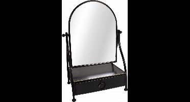 Spiegel chique met lade h52cm