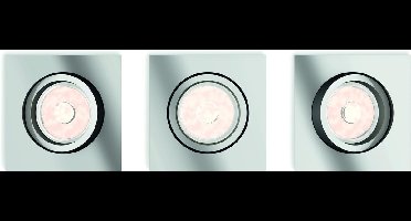 Philips Donegal - Inbouwspot - 3 Lichtpunten - chroom