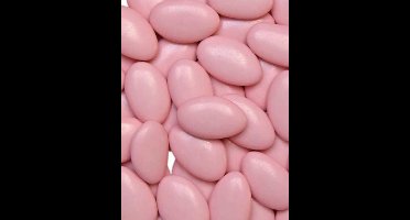 Chocolade dragees - chocolade boon - Suikerboon - roze 900 gr - geboorte - baby - babyshower - geboortesnoep - doopsuiker - chocoladedragee