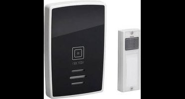 Grothe 43252 Complete set voor Draadloze deurbel Met naambord