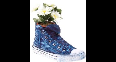 Antartidee - plantenbakhouder - bloempothouder - sneaker - jeans - surrealistisch - Italiaans - Design