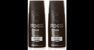 AXE Deodorant Spray - DUOPAK - Axe Black