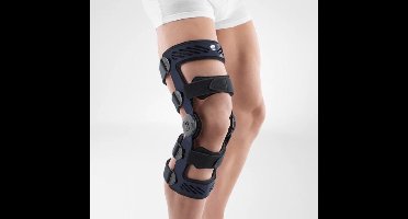 Bauerfeind SecuTec Genu Rigide Kniebrace - 7 - Links - Blauw