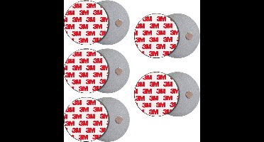 Rookmelder Bevestiging Magneet - Ophangsysteem - Magneten - Montageset - Brandmelder - 3M - 5 Stuks