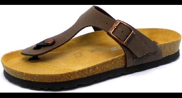 Rohde teenslipper 5628-72 Mocca - Maat 39