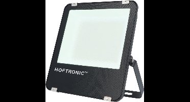 HOFTRONIC - Luxor - LED breedstraler - 100 Watt - 160 lm/W 16000 lumen - 4000K Neutraal wit licht - IP65 Waterdicht - LED Schijnwerper met LumiLeds - Extreem efficiënt - 5 jaar garantie - LED Floodlight