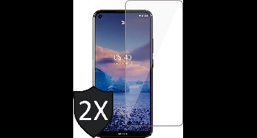 Screenprotector geschikt voor Nokia 5.4 - 2x Glas Screen Protector