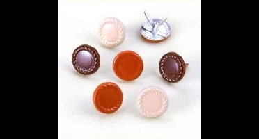 splitpennen rond bruin