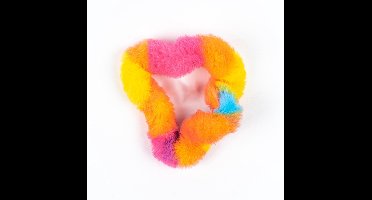 Tangle Furry Fidget - Rainbow Kaleidoscope - Plush