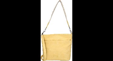 Beagles Malaga Crossbody Schouder Tas Shopper Fashion Bag - Tote Bag - Dames Tas - Zacht geel