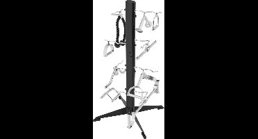 Gorilla Sports Trainingsgrepen standaard incl. 8 grepen - Complete Set - Triceps touw - Lat pull down - Krachtstation