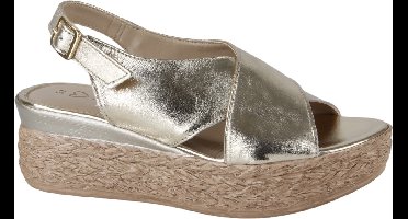 Marco Tozzi 2-28022-42-957 dames sandalen sportief maat 41 metallic