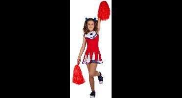 Boland - Kostuum Cheerleader Holly (5-6 jr) - Kinderen - Cheerleader -