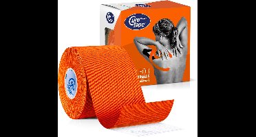 CureTape® Classic - Oranje - Kinesiotape - 5 cm x 5 m - 1 rol - Elastische tape - FysioTape - Kinesiologie Tape - Cure Tape