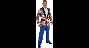 Magic Design Verkleedcolbert Blok Heren Polyester Maat Xl