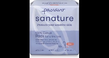 Sanature - Incontinentieverband Mini Pro Vivo - 100% Katoen - 12 stuks