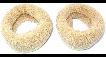 Badstof elastiek creme breed - Communie